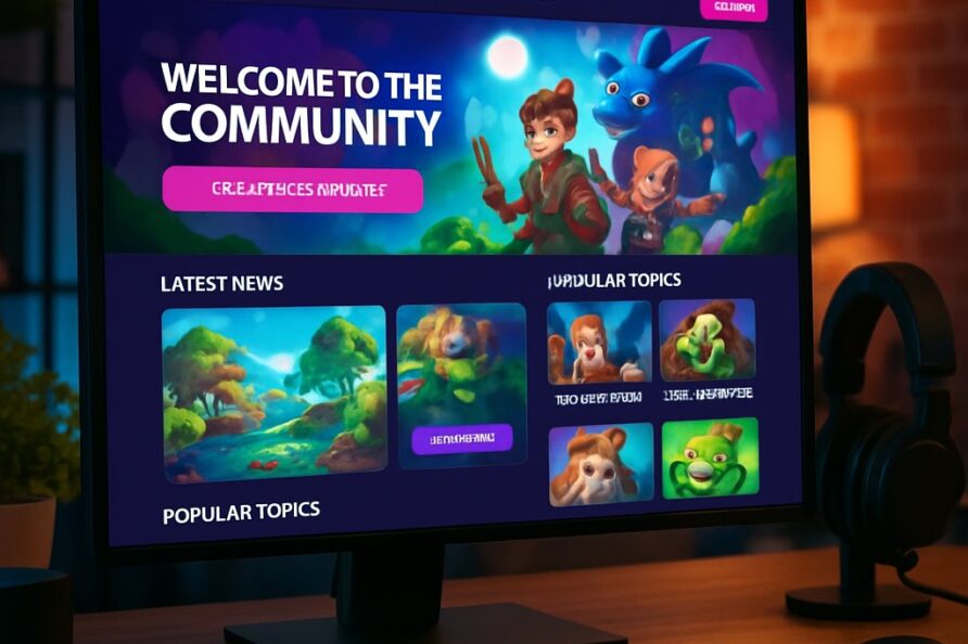 Ilustrasi Kunjungi Website Kami: Info Terbaru untuk Komunitas Game