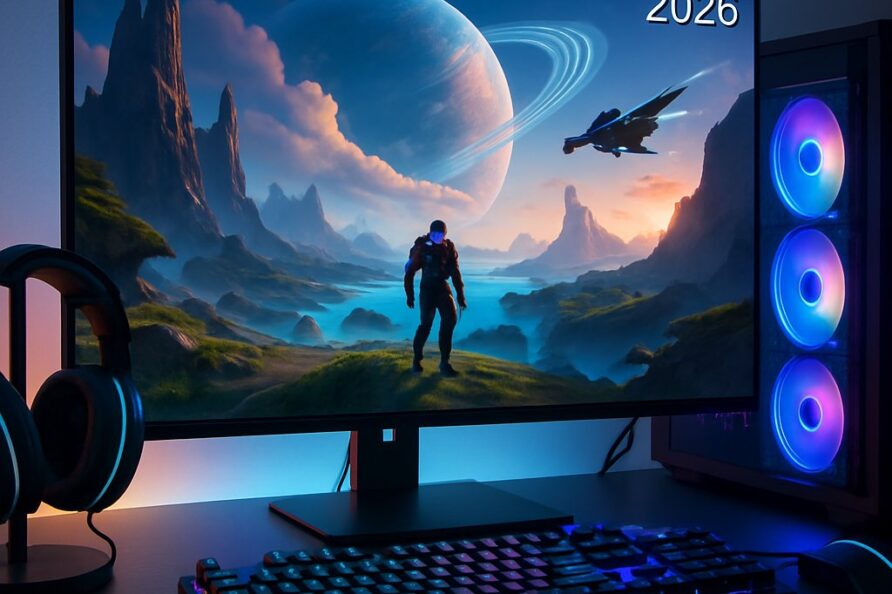 Ilustrasi Game Online Terbaru 2026: Visual Spektakuler dan Seru