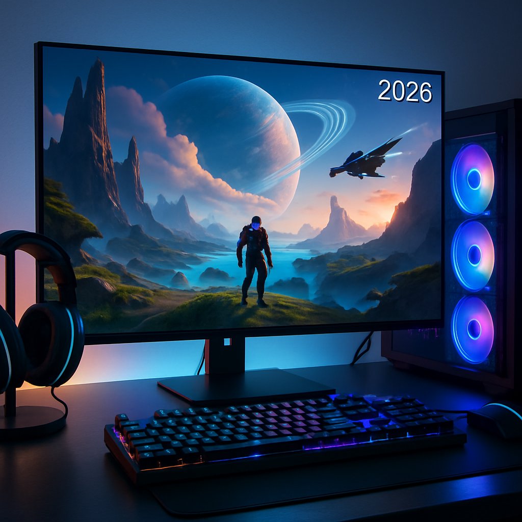 Ilustrasi Game Online Terbaru 2026: Visual Spektakuler dan Seru